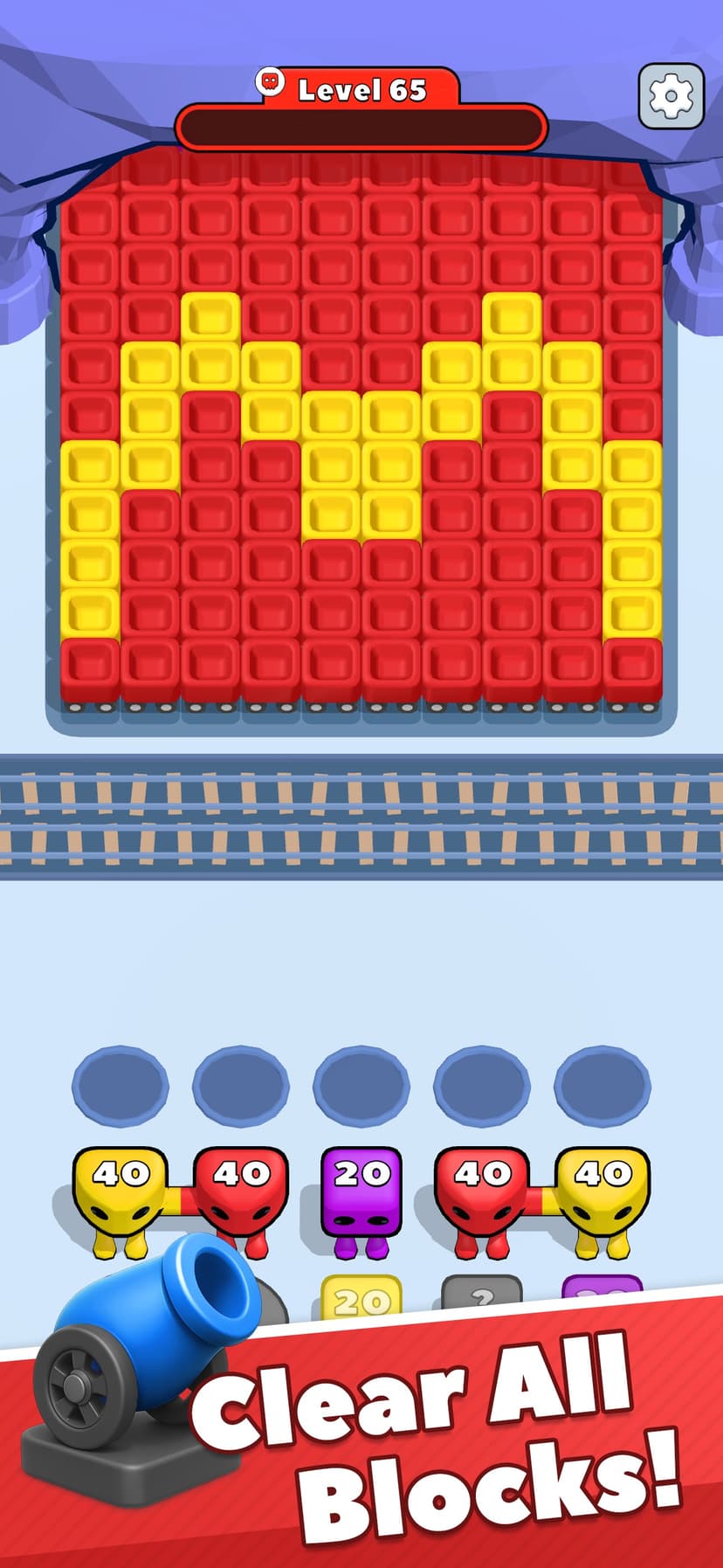 Color Blast 3D : TramCar screenshot 5 - screenshot