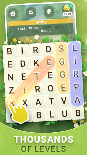 Word Search Nature Puzzle Game screenshot 1 - screenshot