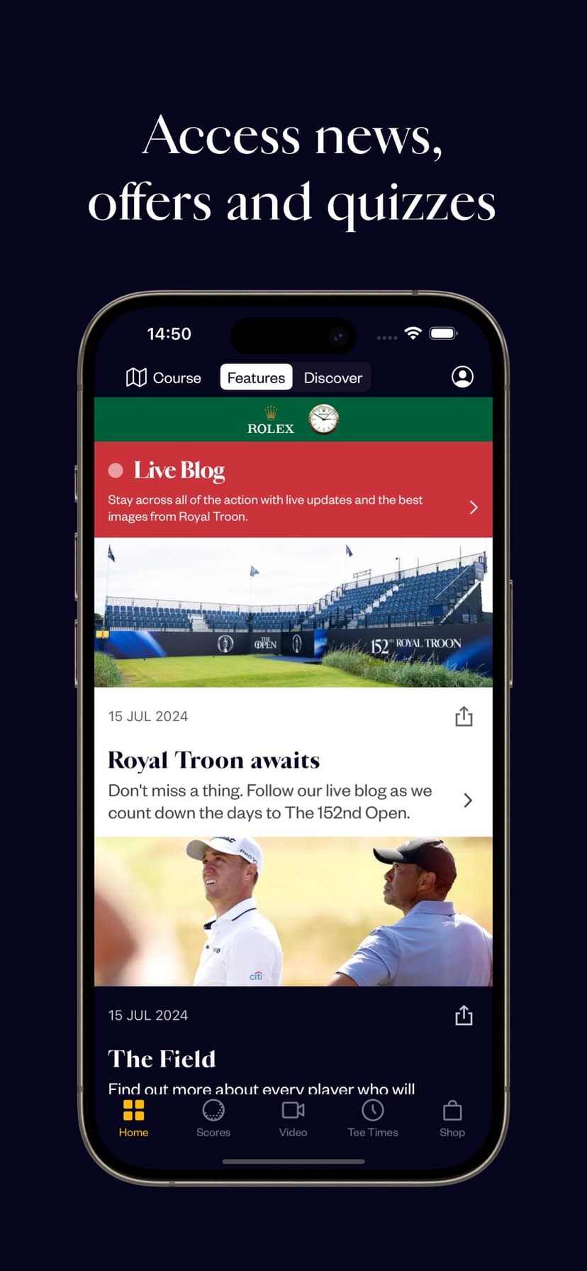 The Open screenshot 1 - screenshot