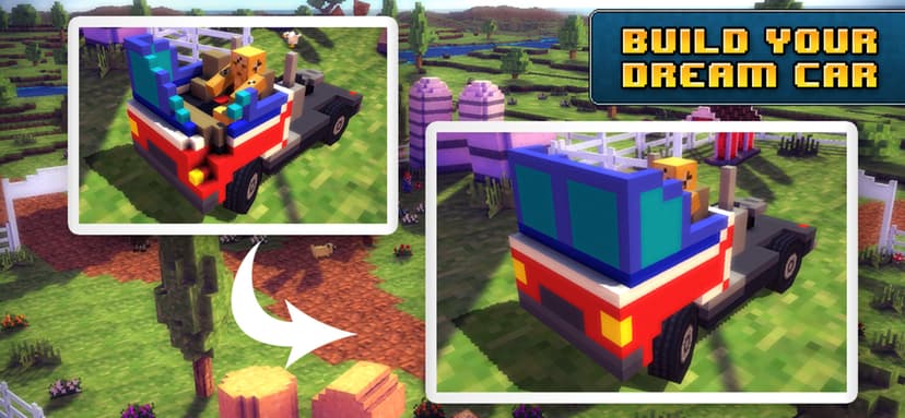 Blocky Roads screenshot 2 - screenshot