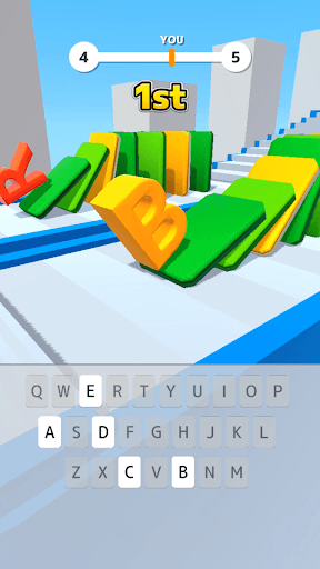 Type Spin: alphabet run game screenshot 1 - screenshot
