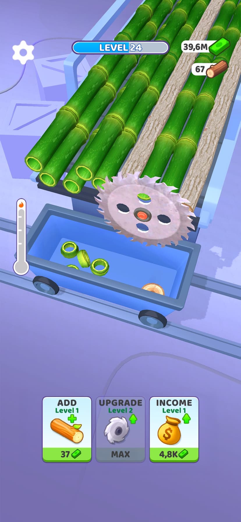 Idle Cutter: Wood Slice screenshot 4 - screenshot