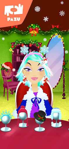 Girls Hair Salon Christmas screenshot 6 - screenshot