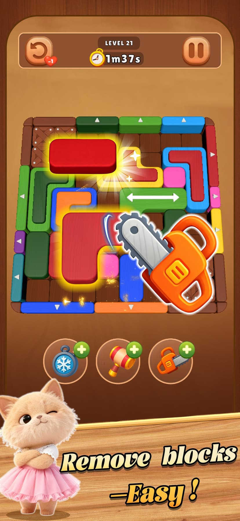 Wood Out:Color Block Jam screenshot 2 - screenshot