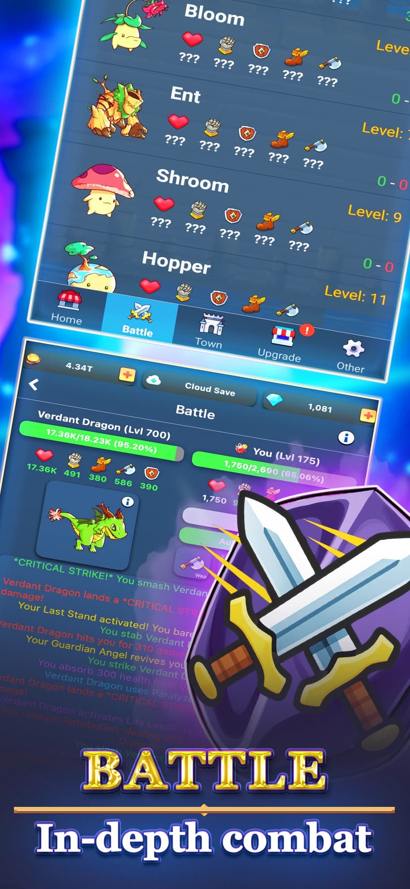 Harpagia - Idle RPG screenshot 5 - screenshot
