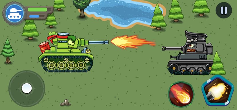 Tank Battle: Games for boys screenshot 1 - screenshot