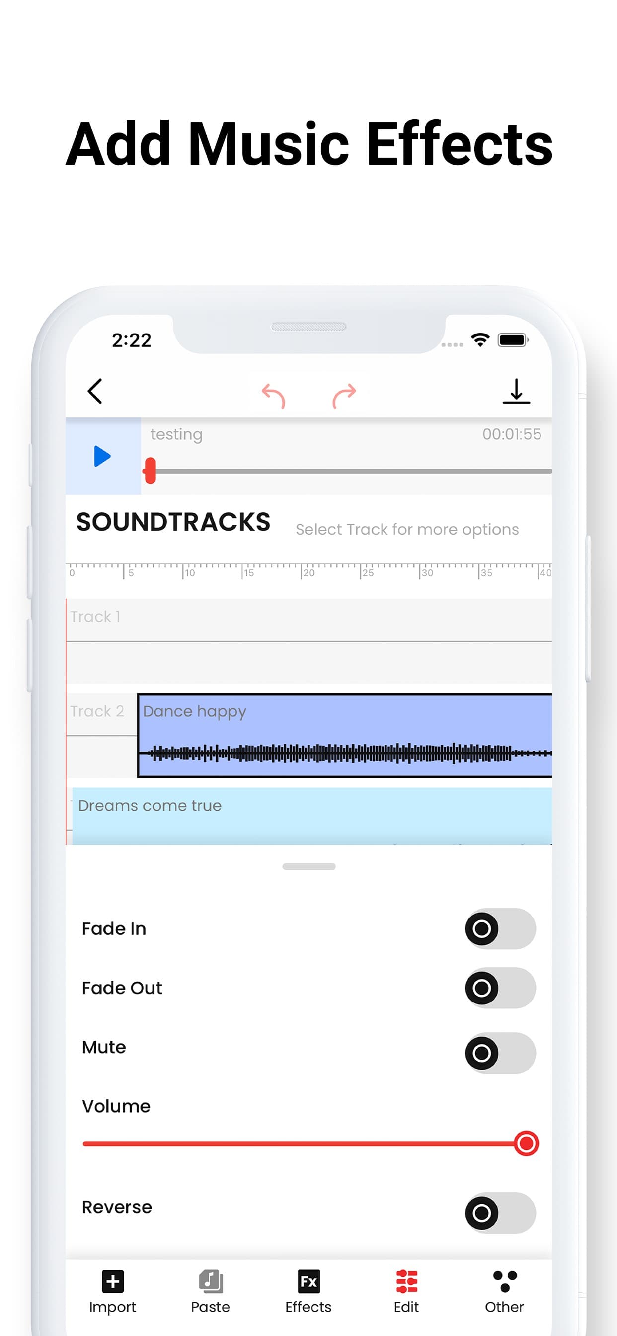 Music Editor: DJ Mixing Studio screenshot 2 - screenshot