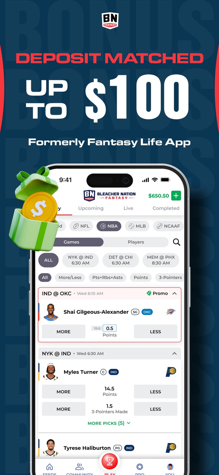 Bleacher Nation Fantasy screenshot 1 - screenshot