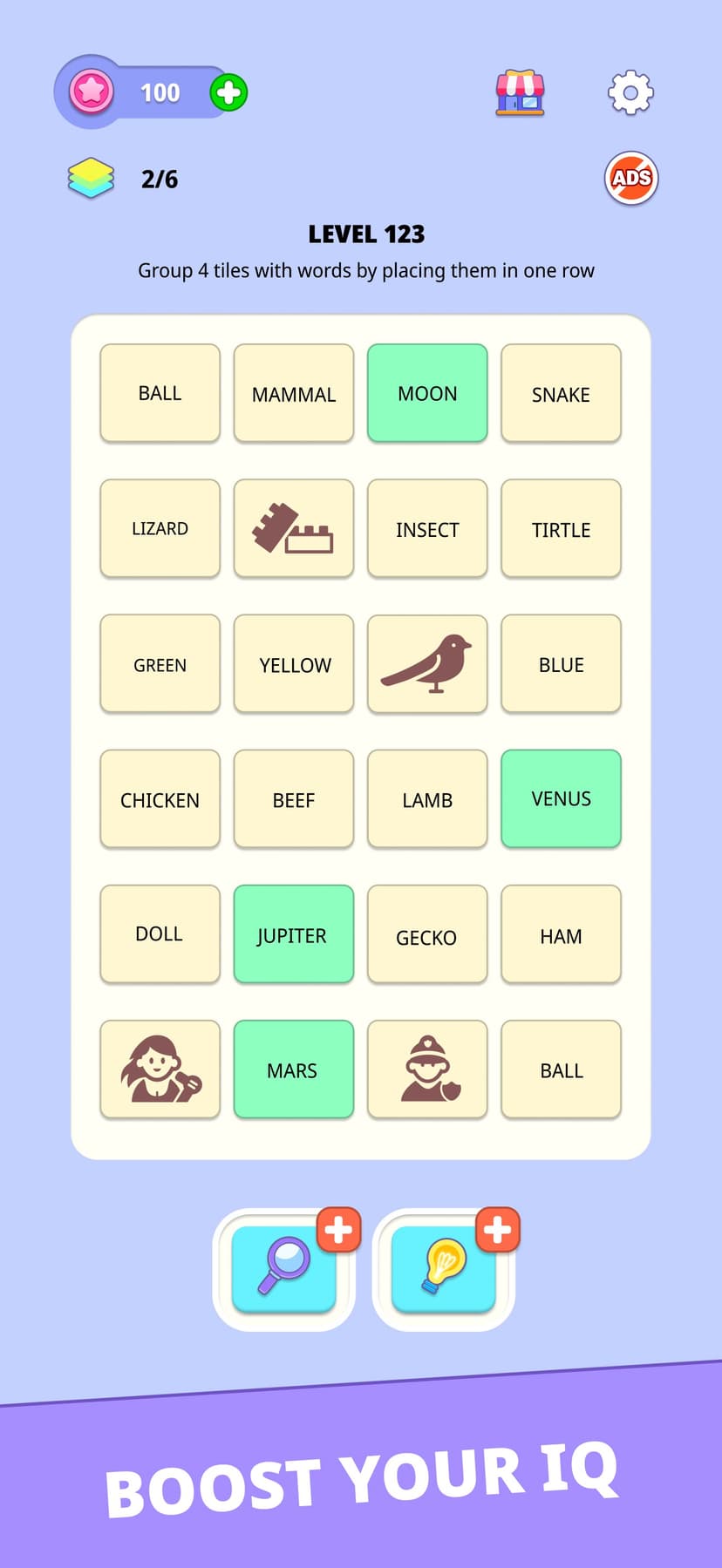 Word Merge: Categories screenshot 5 - screenshot