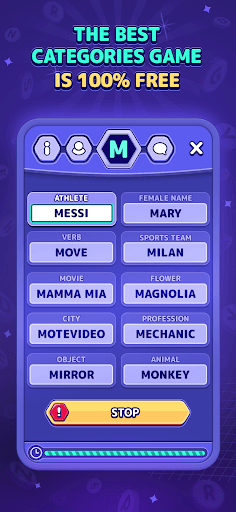 StopotS - The Categories Game screenshot 1 - screenshot