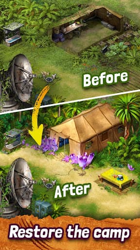 Survivors: Match 3・Lost Island screenshot 2 - screenshot