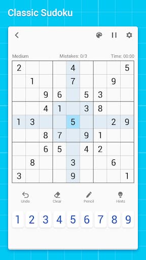 Sudoku - Classic Sudoku Puzzle screenshot 1 - screenshot