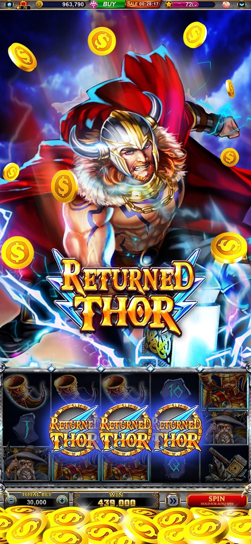 Galaxy Casino - Slots game screenshot 4 - screenshot