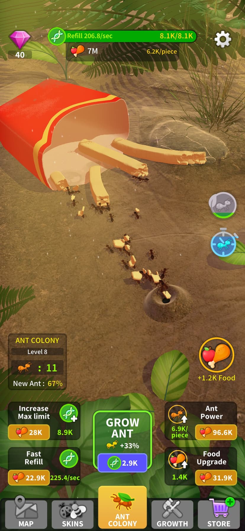 Little Ant Colony - Idle Game screenshot 4 - screenshot