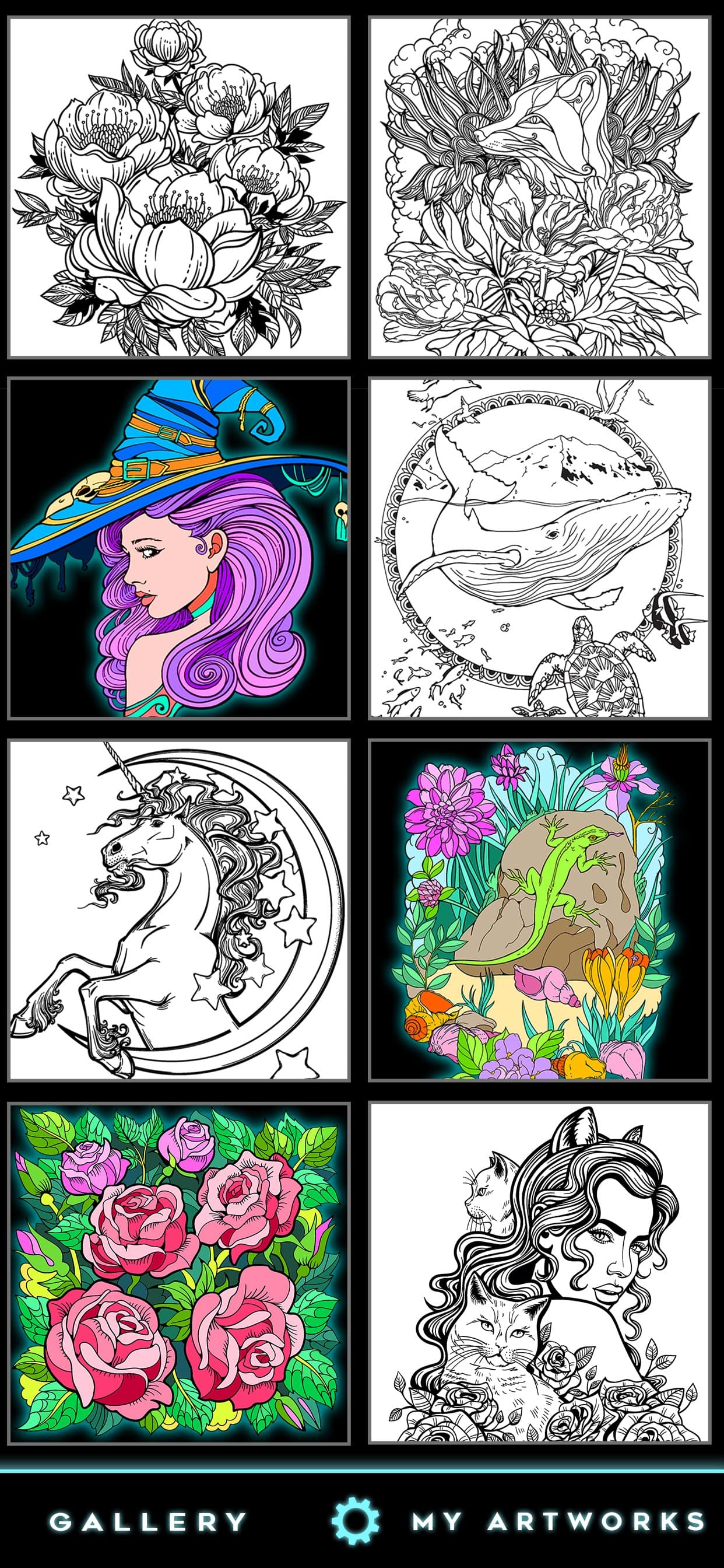 Coloring book for fun screenshot 4 - screenshot
