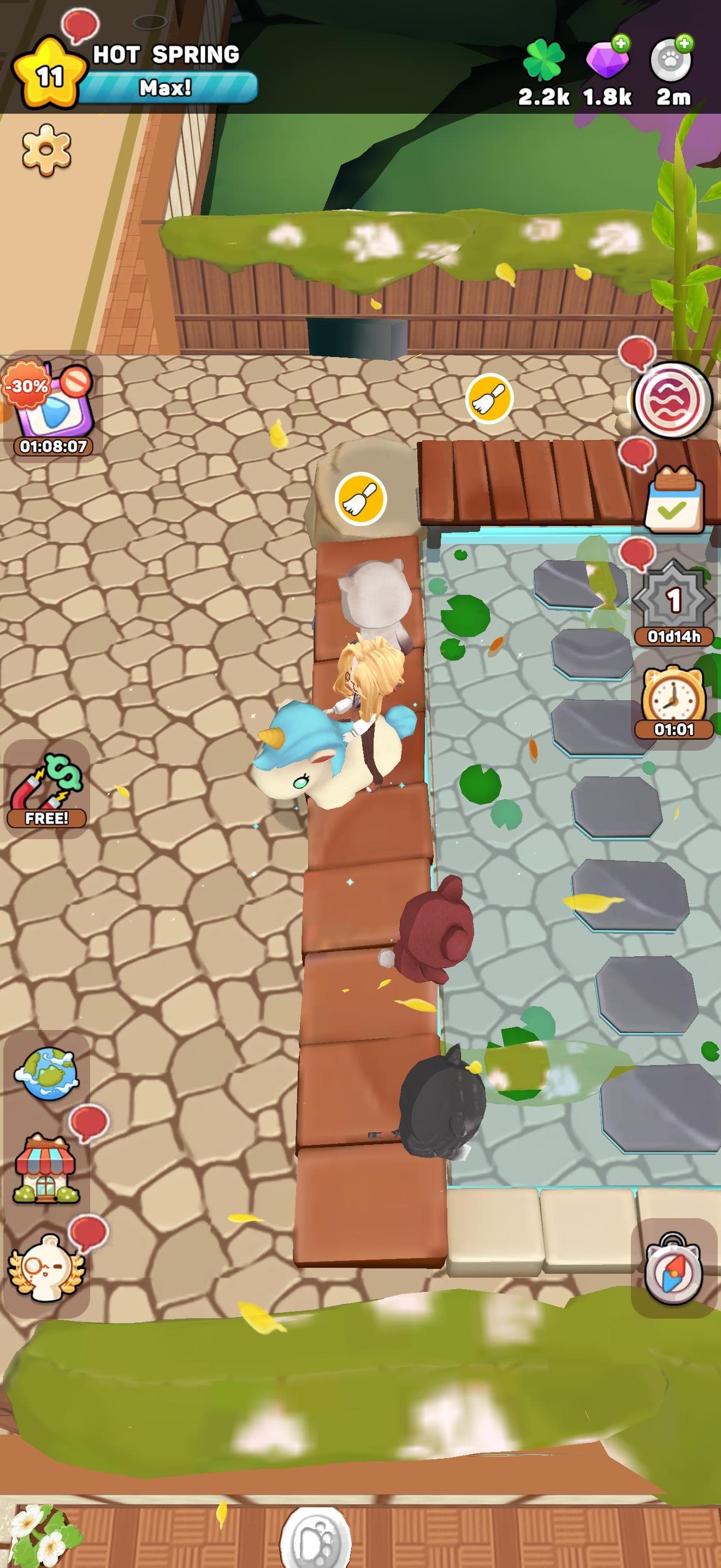 Kawaii Hot Spring: Idle Tycoon screenshot 6 - screenshot