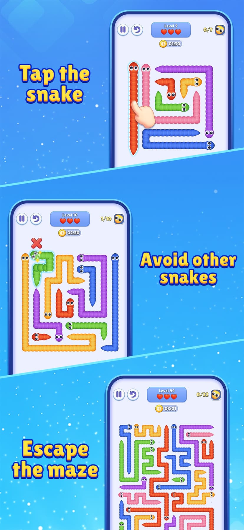 Snake Escape - Slither Puzzle screenshot 6 - screenshot