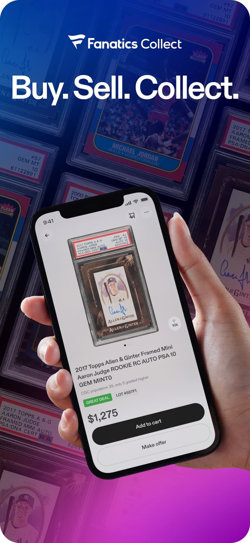 Fanatics Collect screenshot 1 - screenshot