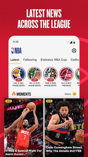 NBA: Live Games & Scores screenshot 6 - screenshot