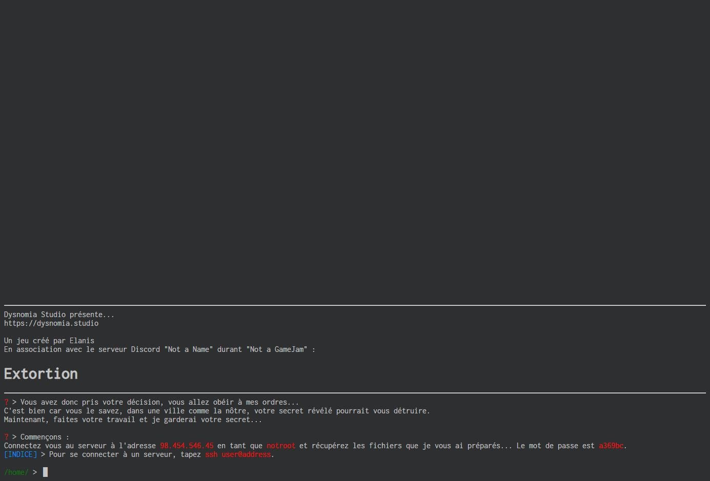 Null - screenshot