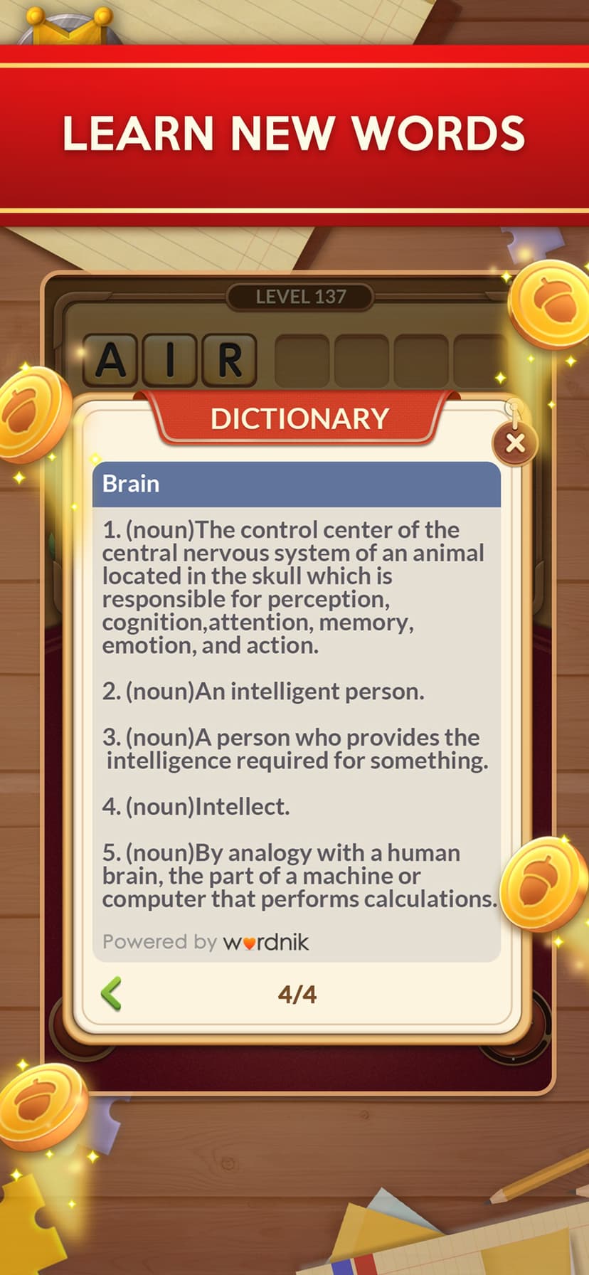 Word Card: Fun Collect Game screenshot 6 - screenshot