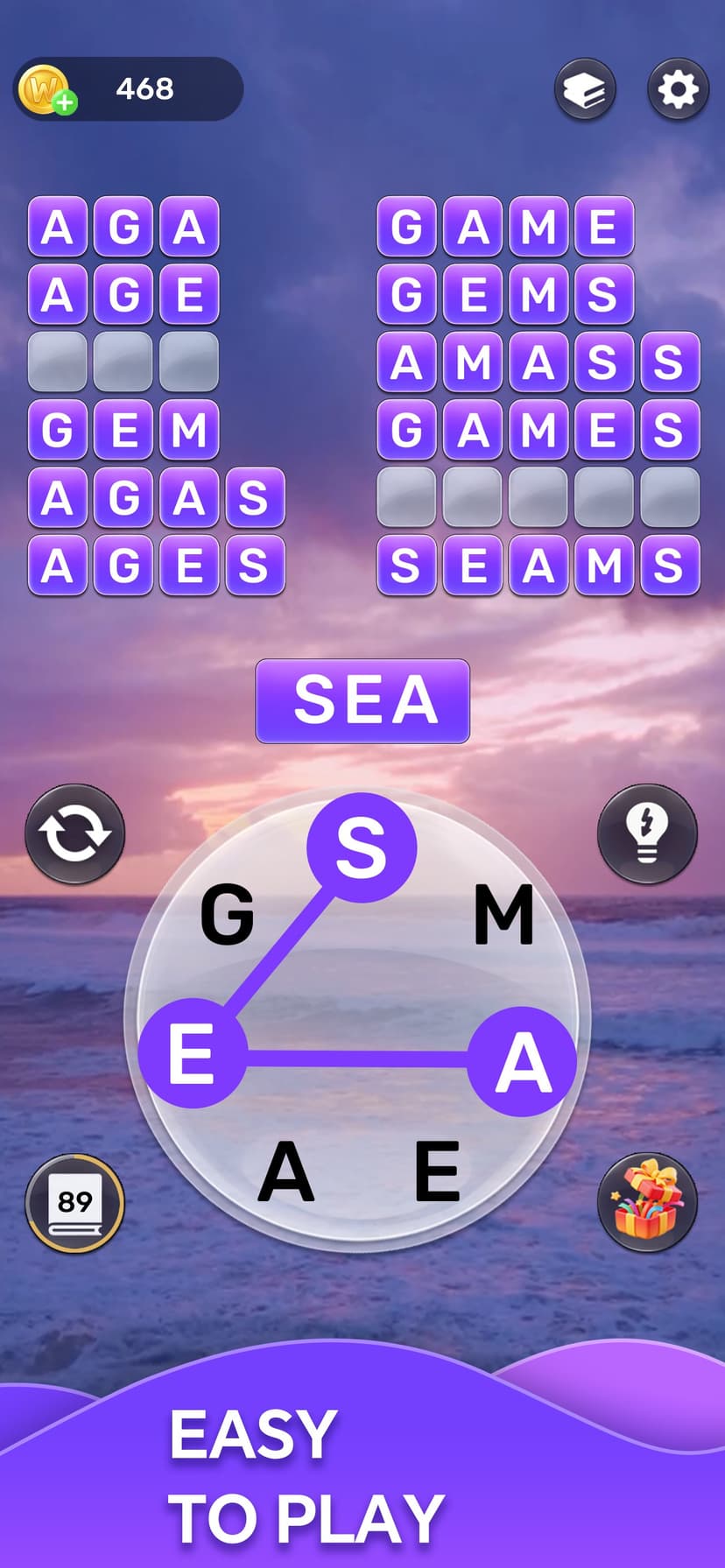 Word Oasis: Calm Puzzle Game screenshot 2 - screenshot