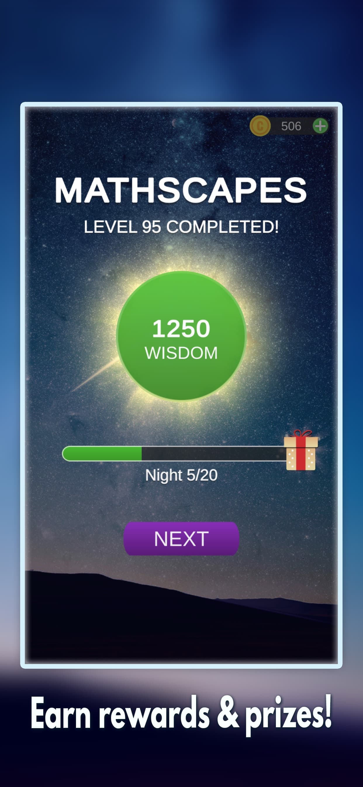 Mathscapes: Math Brain Algebra screenshot 3 - screenshot