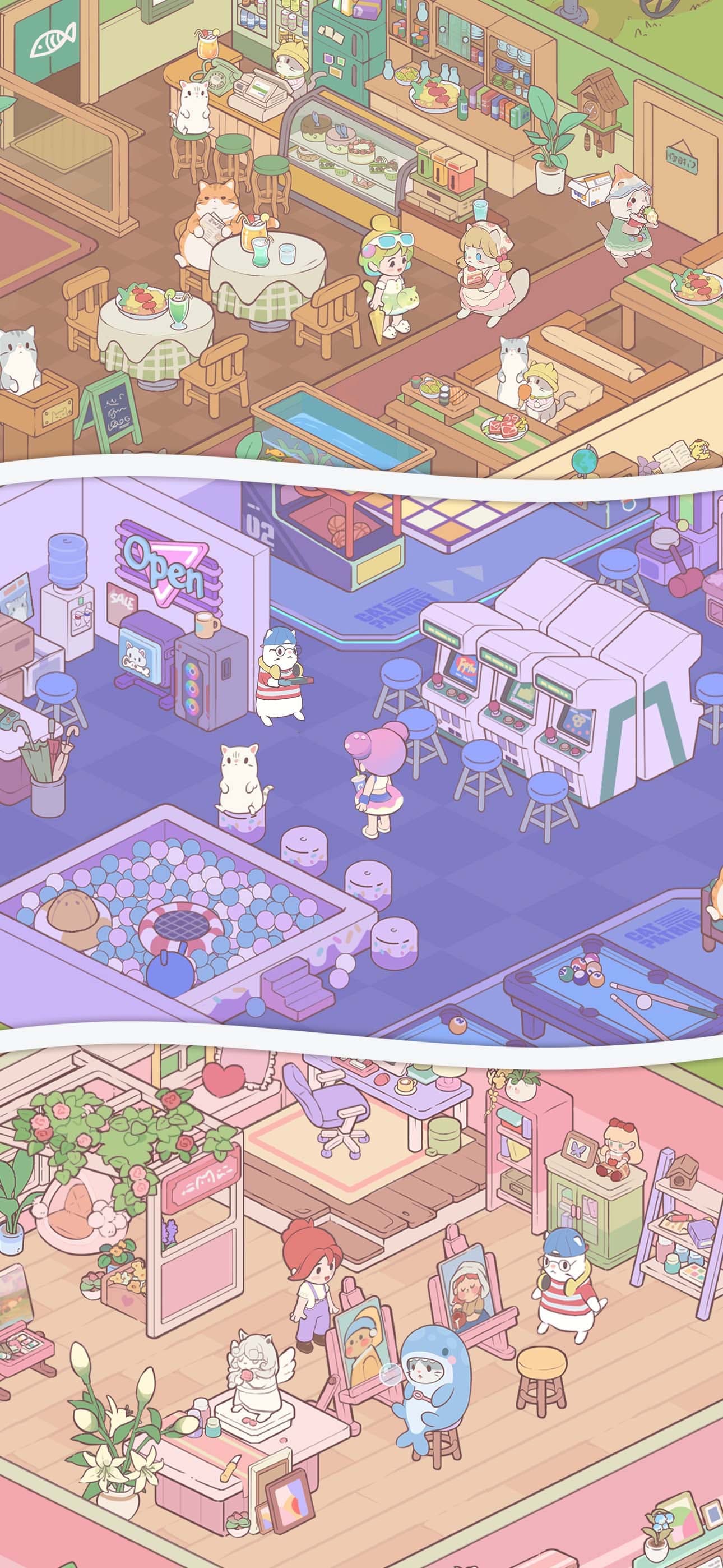Cats Mansion - Cute Merge Game screenshot 4 - screenshot