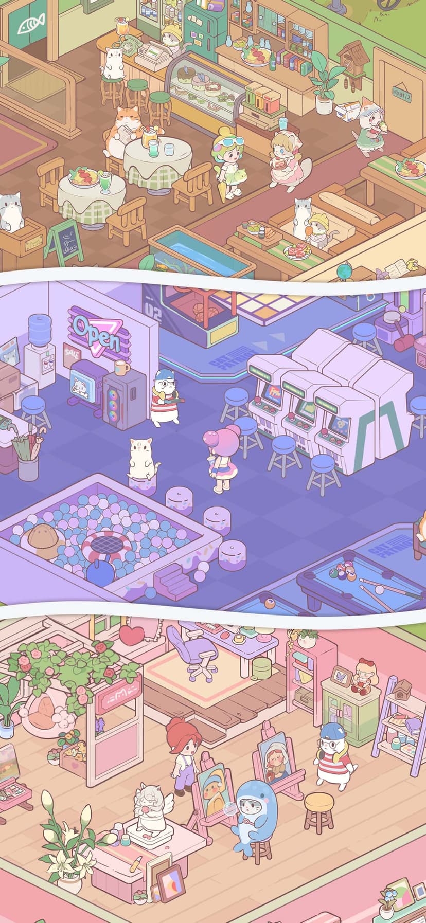 Cats Mansion - Cute Merge Game screenshot 4 - screenshot