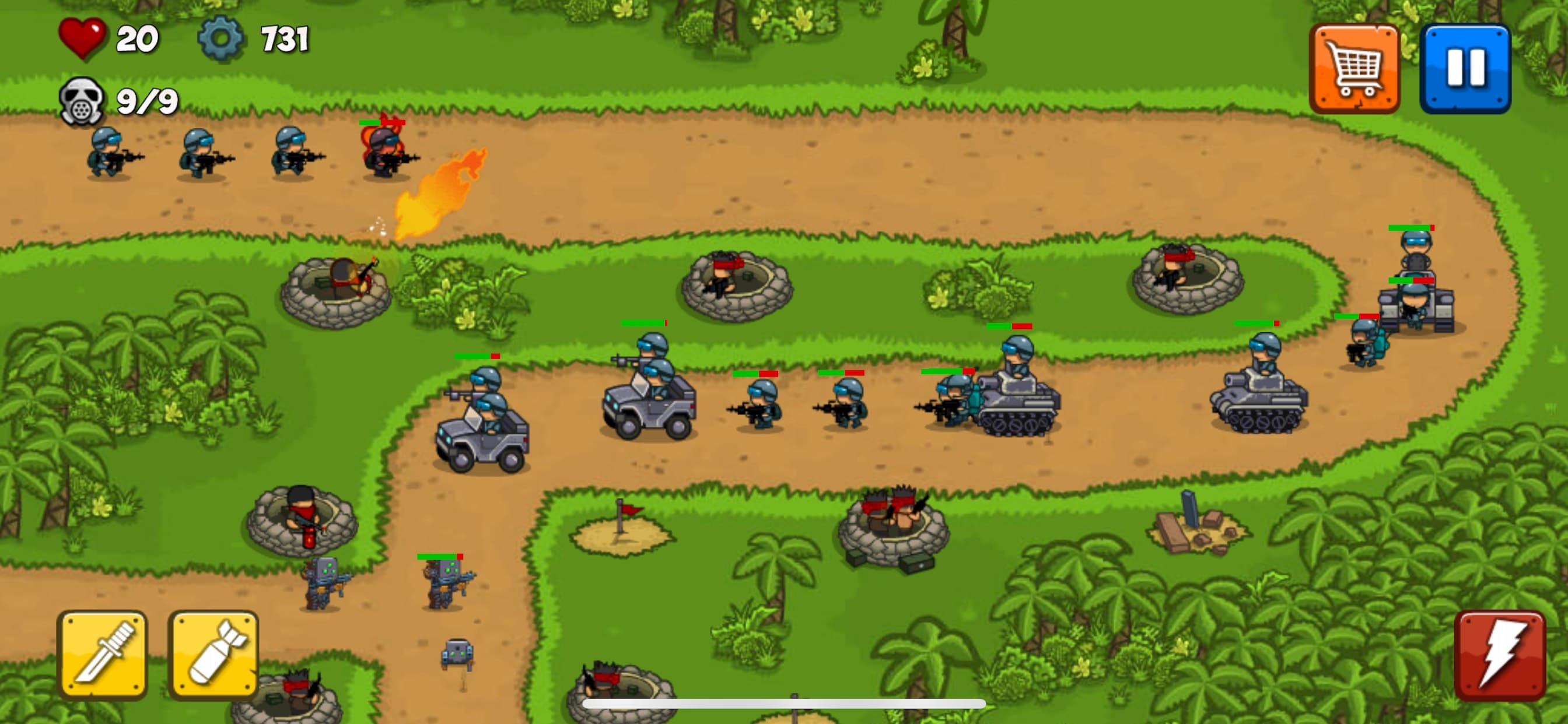 Art of Defense - Tower defense screenshot 1 - screenshot