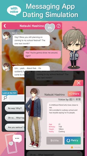 Otome Chat Connection screenshot 6 - screenshot