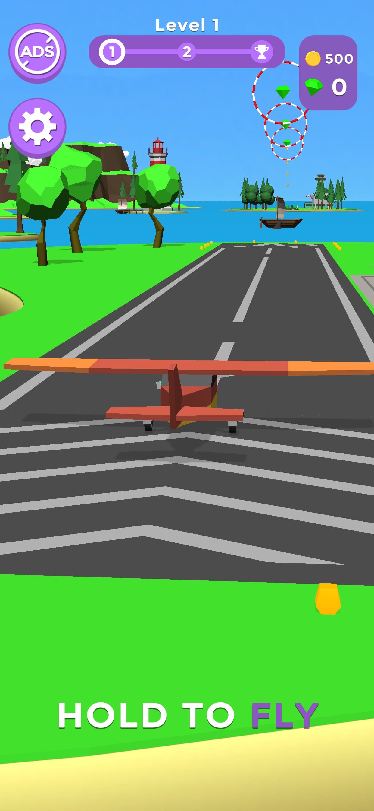 Crash Landing 3D screenshot 1 - screenshot