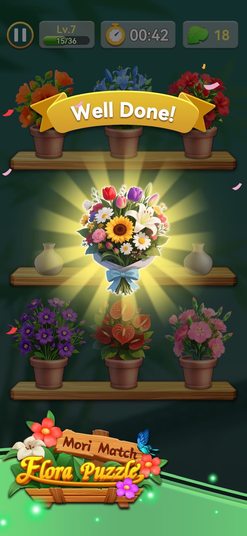 Mori Match : Flora Puzzle screenshot 4 - screenshot