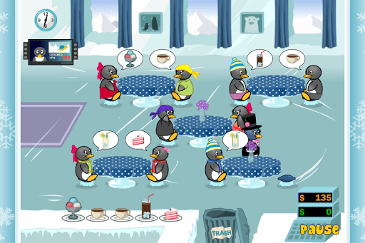 Penguin Diner 2: My Restaurant screenshot 1 - screenshot