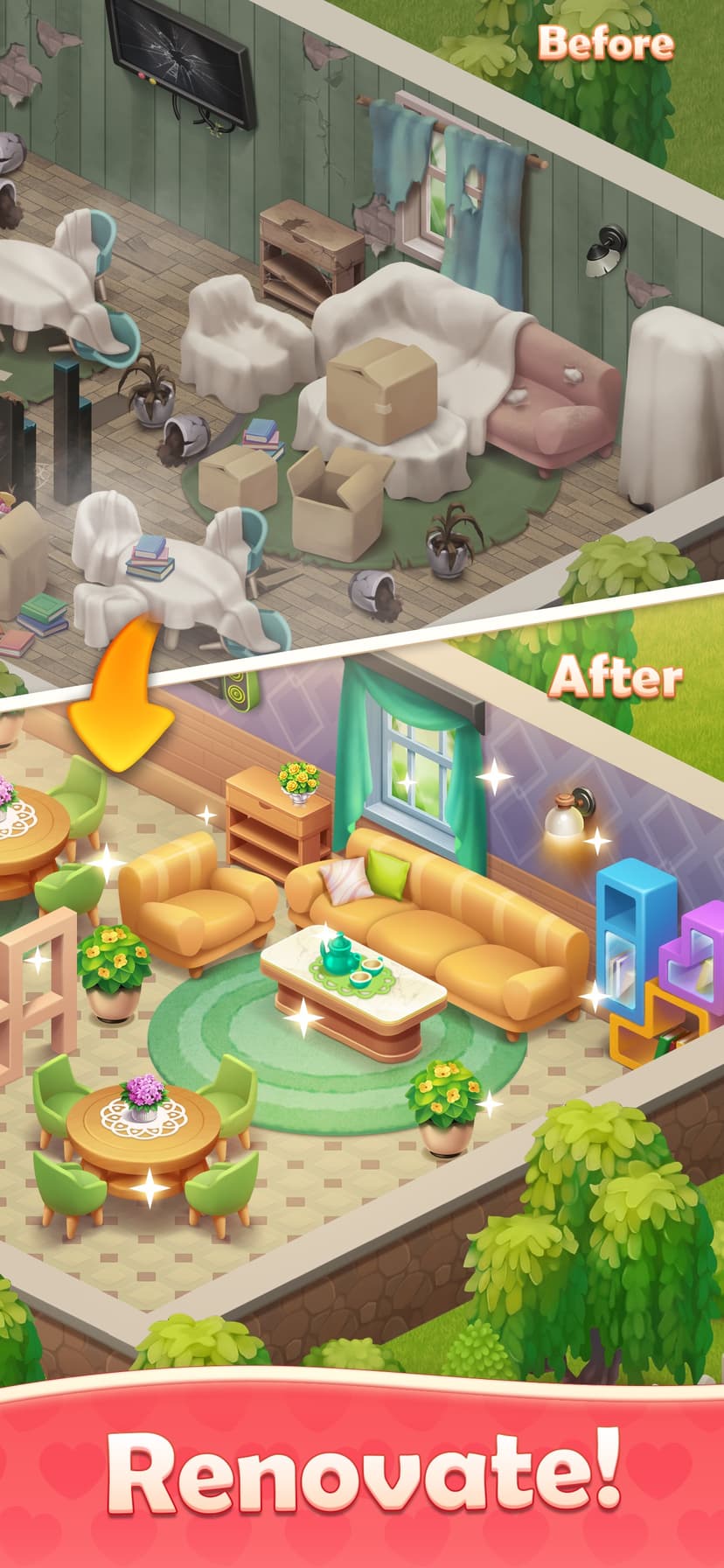 Merge Passion: Love Decor screenshot 2 - screenshot