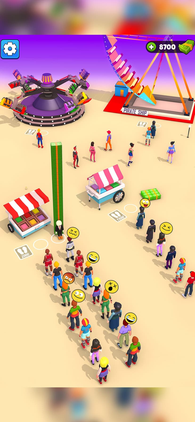 Passenger Express Train Game screenshot 7 - screenshot