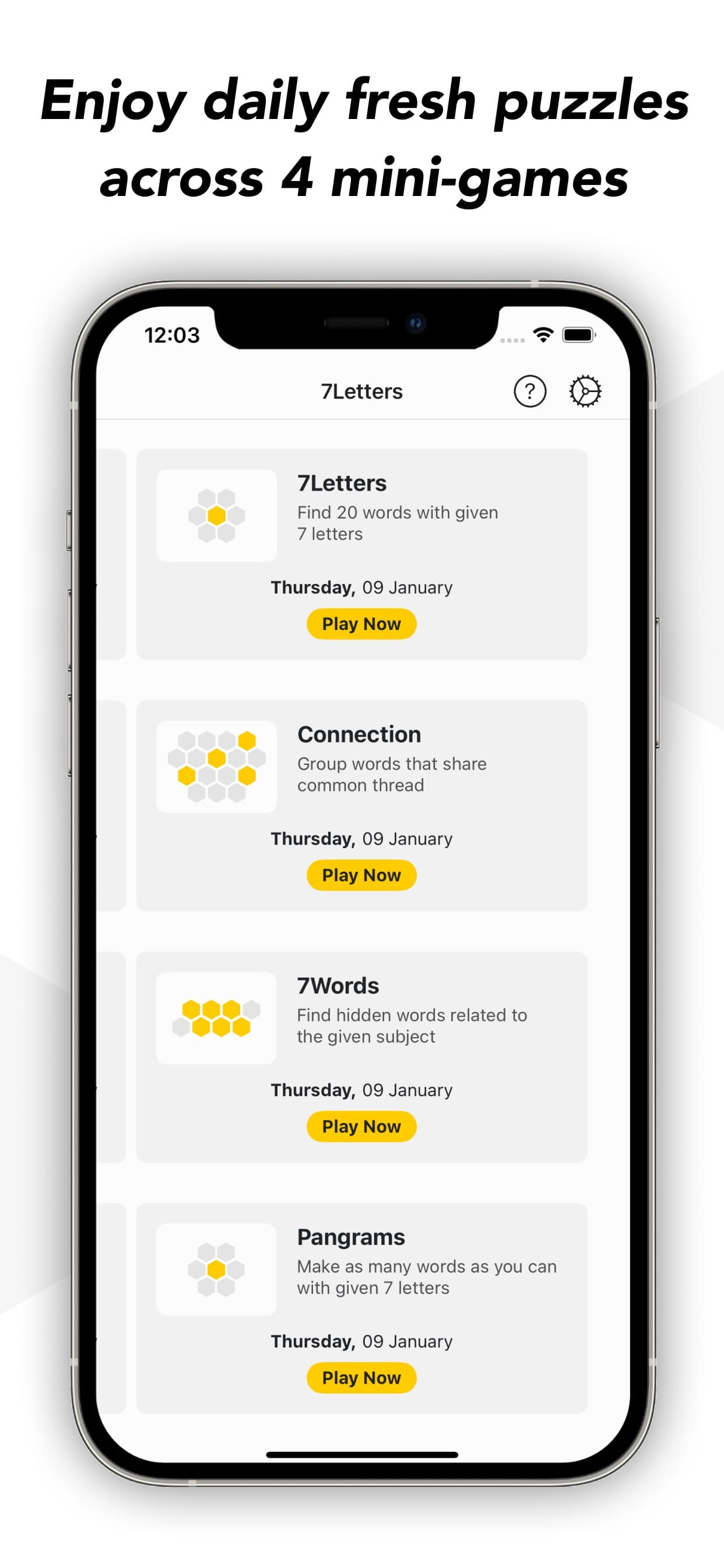 Spelling Word Puzzle - Pangram screenshot 3 - screenshot