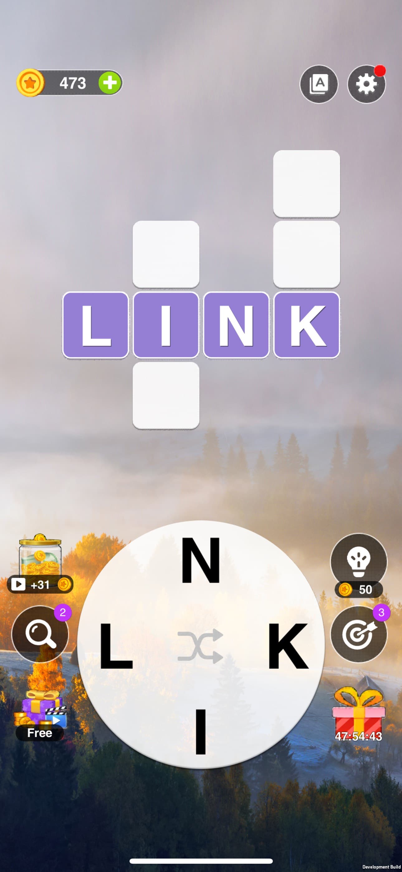 Word Go-Connect puzzle game screenshot 1 - screenshot