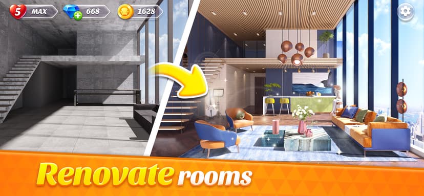 Space Decor:Mansion screenshot 1 - screenshot