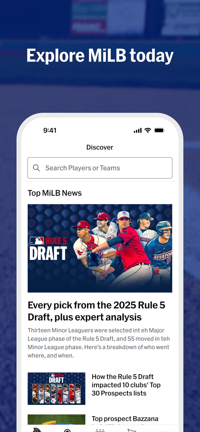 MiLB screenshot 5 - screenshot