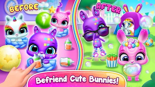 Bunnsies - Happy Pet World screenshot 5 - screenshot