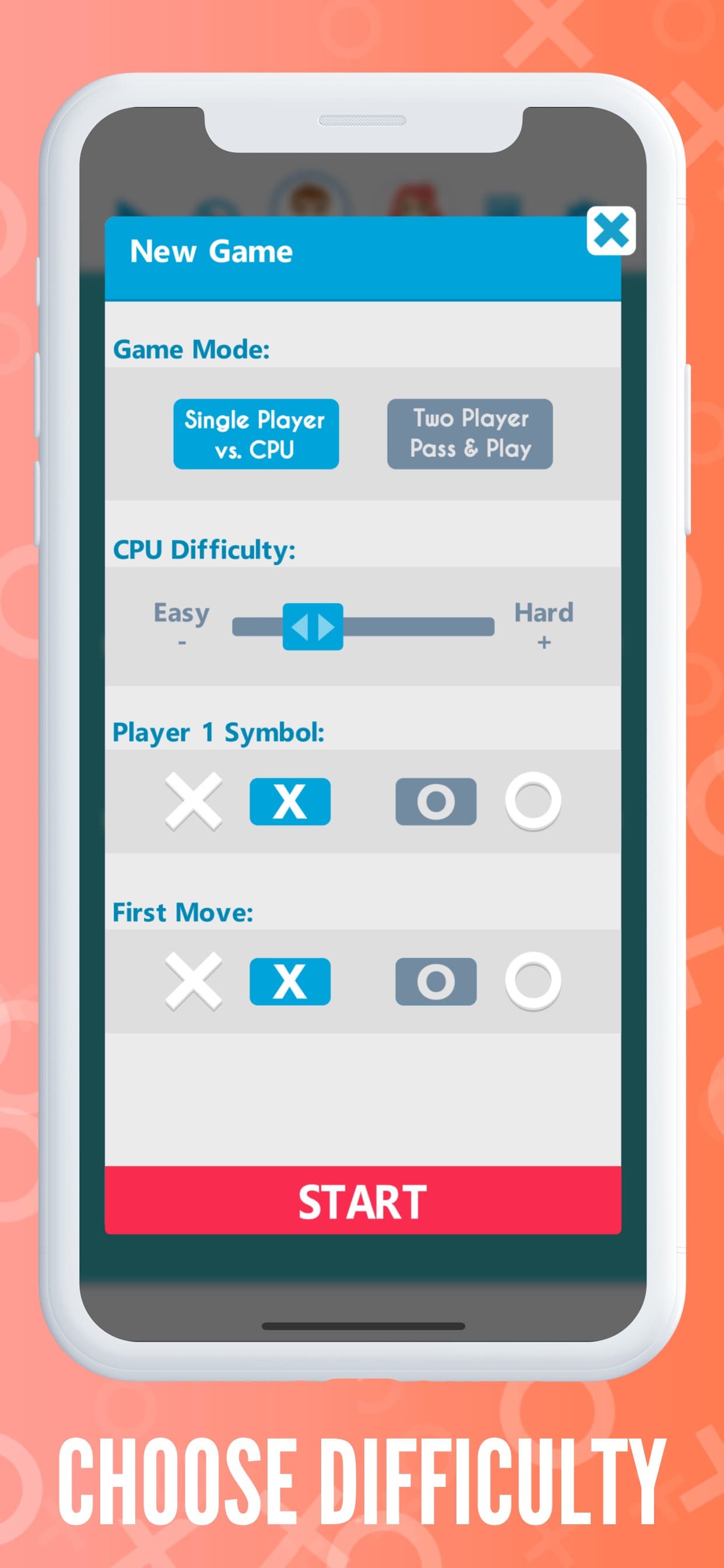 Tic Tac Toe OXO - 2 Player screenshot 5 - screenshot