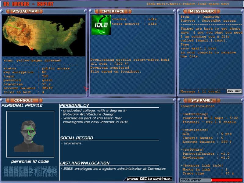 Null - screenshot