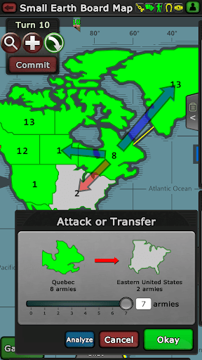 Warzone - turn based strategy screenshot 1 - screenshot