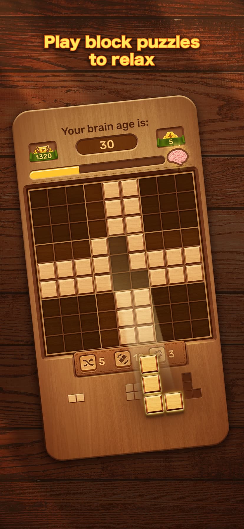 Just Blocks: Wood Block Puzzle screenshot 2 - screenshot