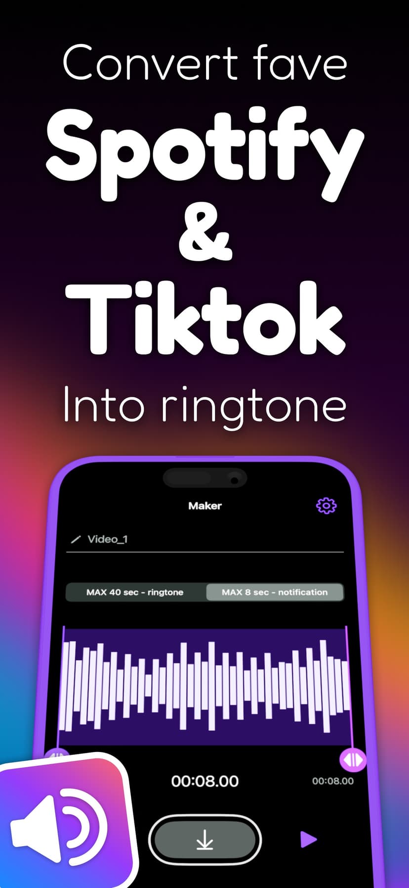 RINGTONE MAKER #1 for iPhone screenshot 1 - screenshot