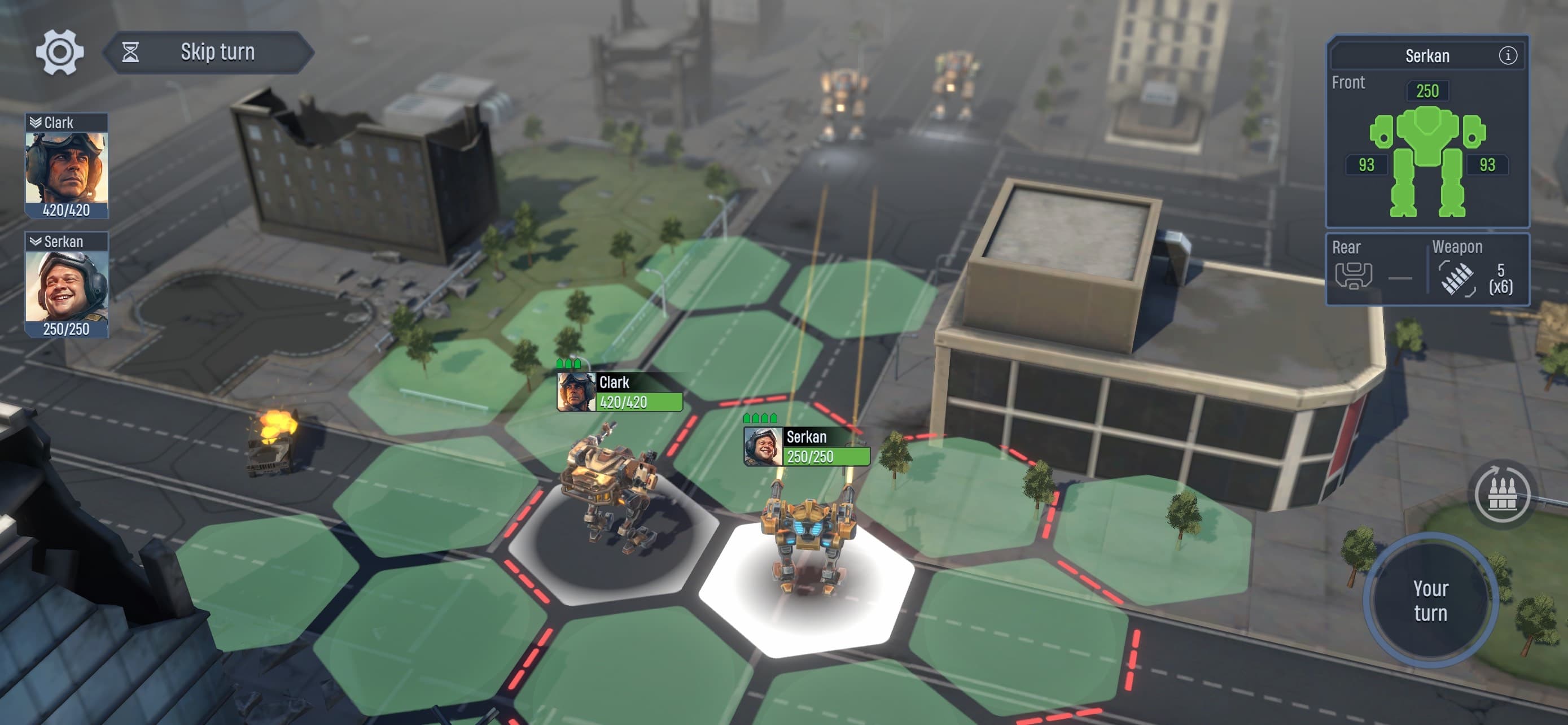 Concern: Mech Tactics screenshot 3 - screenshot