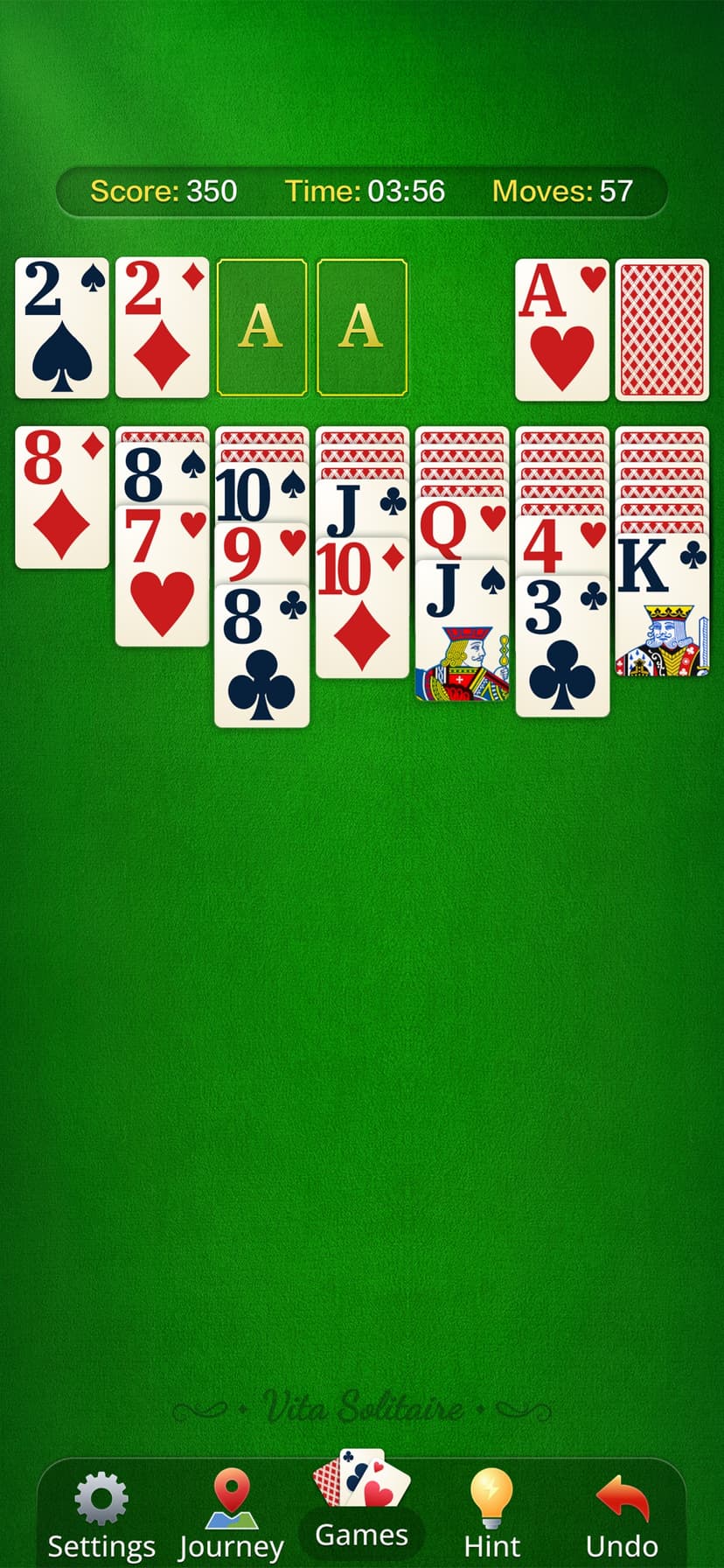 Vita Solitaire for Seniors screenshot 4 - screenshot