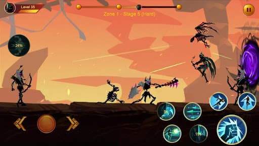 Shadow fighter 2: Ninja games screenshot 6 - screenshot