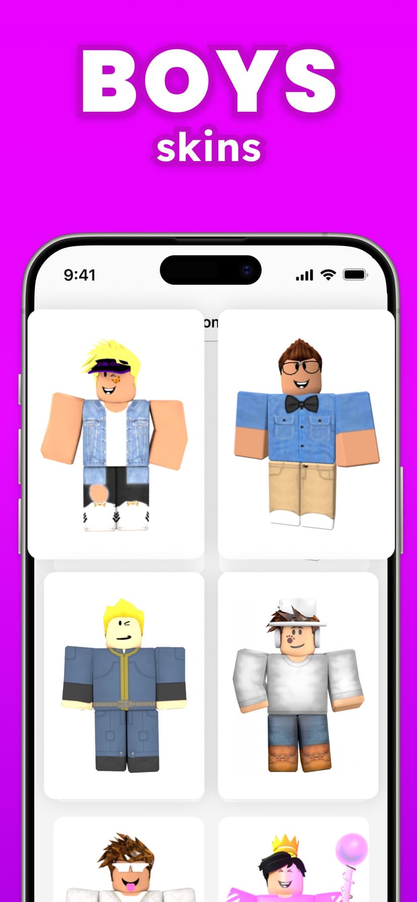 Skins & Avatars Clothes Maker screenshot 8 - screenshot